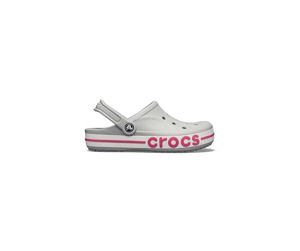Crocs Bayaband Træsko Dame Grå Hvide Rød | 37OCLXSDY
