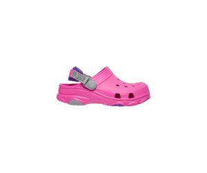 Crocs Classic All-Terrain Træsko Drenge Lyserød Grå Lilla | 15FVHANZX