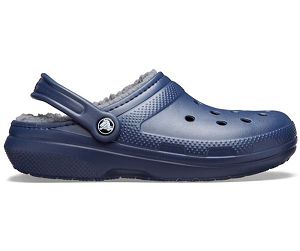 Crocs Classic Forede Fuzz Herre Blå | 72XANTGMV
