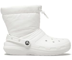 Crocs Classic Forede Neo Puff Boot Fuzz Herre Hvide | 82LBJOQWI