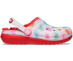 Crocs Classic Forede Sweethearts Træsko Drenge Hvide Rød | 37TJEDMCQ