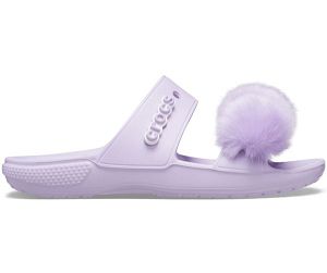 Crocs Classic Fur Sure Sandaler Herre Lilla | 63YVOWZPN
