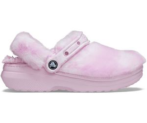 Crocs Classic Fur Sure Træsko Dame Lyserød | 32MOUGHNJ