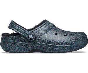 Crocs Classic Glitter Forede Træsko Dame Mørkeblå | 91XIFSNVQ
