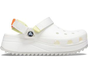 Crocs Classic Hiker Træsko Dame Hvide | 73ZQCEYRW