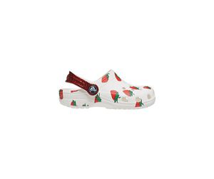 Crocs Classic Mad Print Træsko Drenge Hvide Rød Grøn | 43EITVMQO