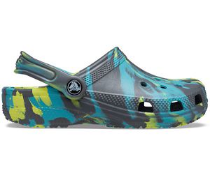 Crocs Classic Marbled Træsko Pige Sort | 58DXZPKNY