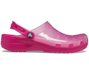 Crocs Classic Translucent Træsko Herre Lyserød | 13KSDWBYV