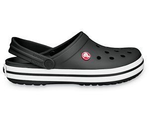 Crocs Crocband™ Træsko Dame Sort Hvide | 14GQXYSBU