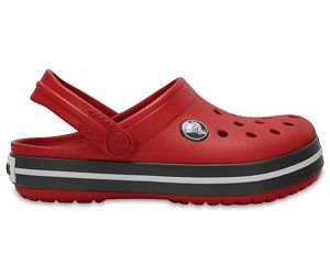 Crocs Crocband™ Træsko Drenge Rød Hvide Sort | 60NGAILYT
