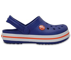 Crocs Crocband™ Træsko Pige Blå Hvide Rød | 61VHLYUJF