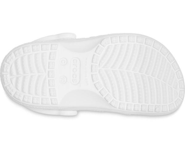 Crocs Baya Træsko Pige Hvide | 31WZAYDEV