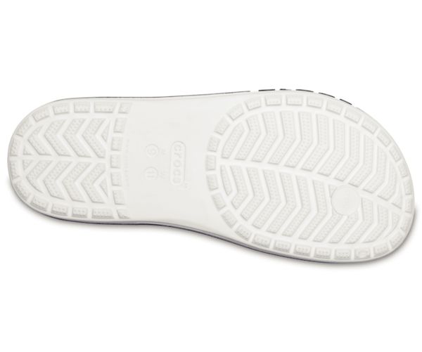 Crocs Bayaband Klipklapper Dame Hvide Mørkeblå | 89KZQEGWL