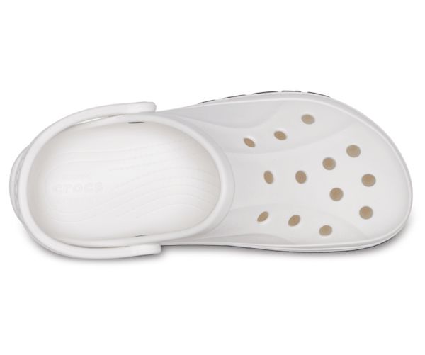 Crocs Bayaband Træsko Dame Hvide Sort | 79HFMARTD