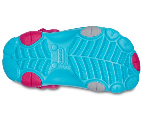 Crocs Classic All-Terrain Træsko Pige Blå Rød | 70XHVCPAR