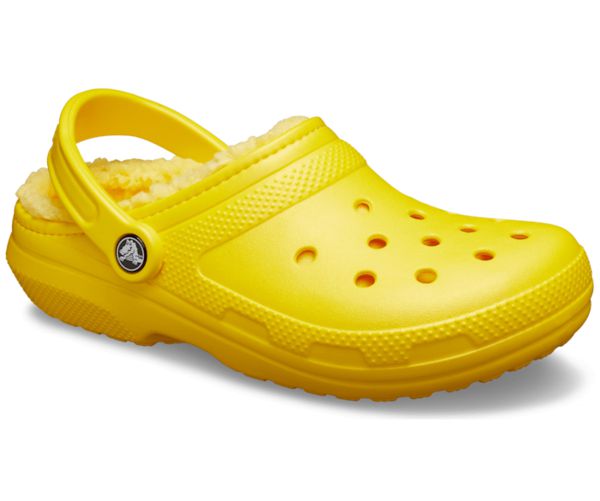 Crocs Classic Forede Fuzz Herre Gul | 41ZJFYKXW