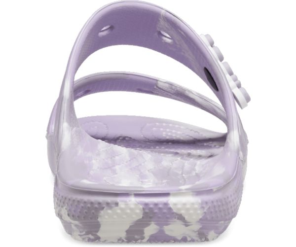 Crocs Classic Marbled Sandaler Dame Lilla Hvide | 98SPGXYUM
