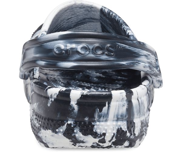 Crocs Classic Marbled Træsko Dame Hvide Sort | 06HWULFGC