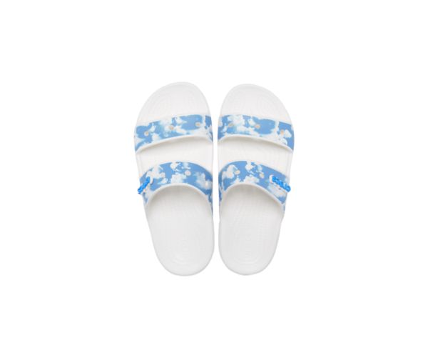Crocs Classic Out of this World Sandaler Herre Hvide Blå | 58XSAHZMO