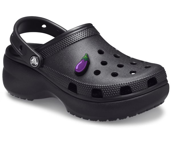 Crocs Classic Platform Kilehæl Sko Dame Sort | 84HGVKDPS