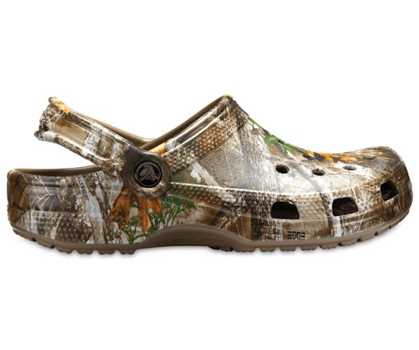 Crocs Classic Realtree Edge® Træsko Dame Brune | 61QIEYRMO