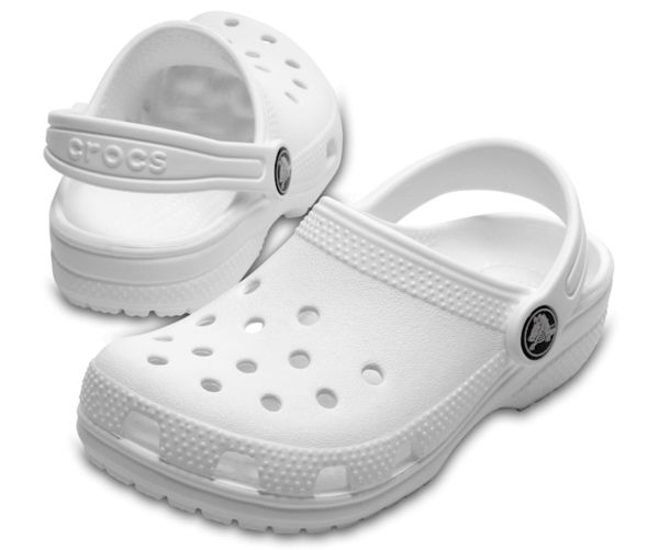 Crocs Classic Træsko Drenge Hvide | 74ODMPKBE