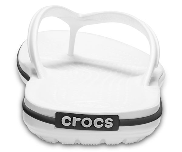 Crocs Crocband™ Klipklapper Herre Hvide Sort | 32NURIFPZ