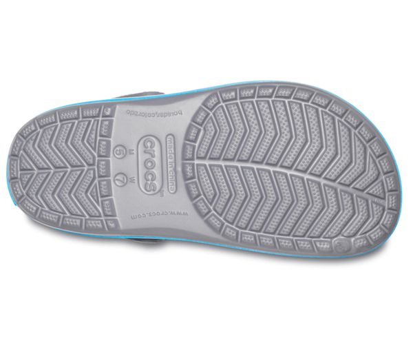 Crocs Crocband™ Træsko Dame Grå Blå Hvide | 25GSWRCBQ