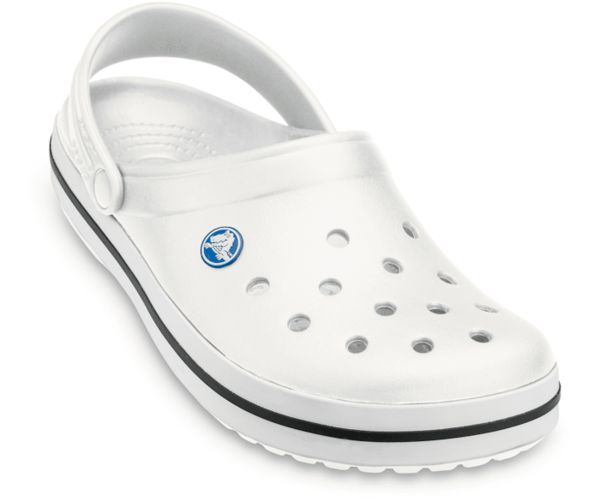 Crocs Crocband™ Træsko Dame Hvide Sort | 27DZCYSLG
