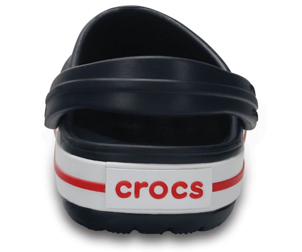 Crocs Crocband™ Træsko Pige Mørkeblå Hvide Rød | 68ZAOQVCY