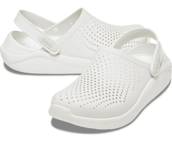 Crocs LiteRide™ Træsko Dame Hvide | 54ECJVOPF