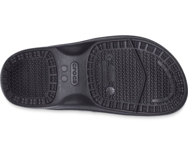 Crocs On-The-Clock LiteRide™ Slip-On Sko Dame Sort Orange | 98DKQHLZA