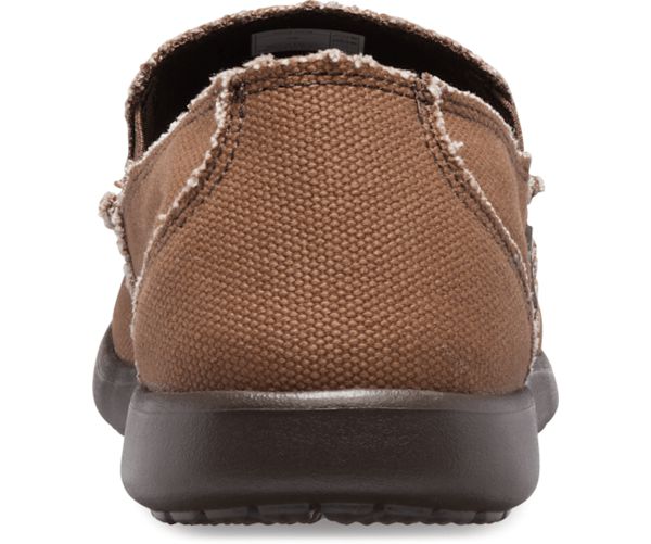 Crocs Santa Cruz Slip-On Loafers Herre Brune | 15ARYBQHX